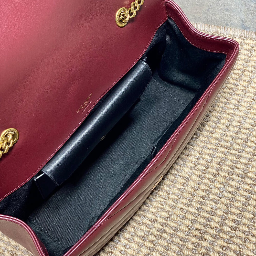 YSL LOULOU medium in MATELASSE lambskin(HIGH-END GRADE)