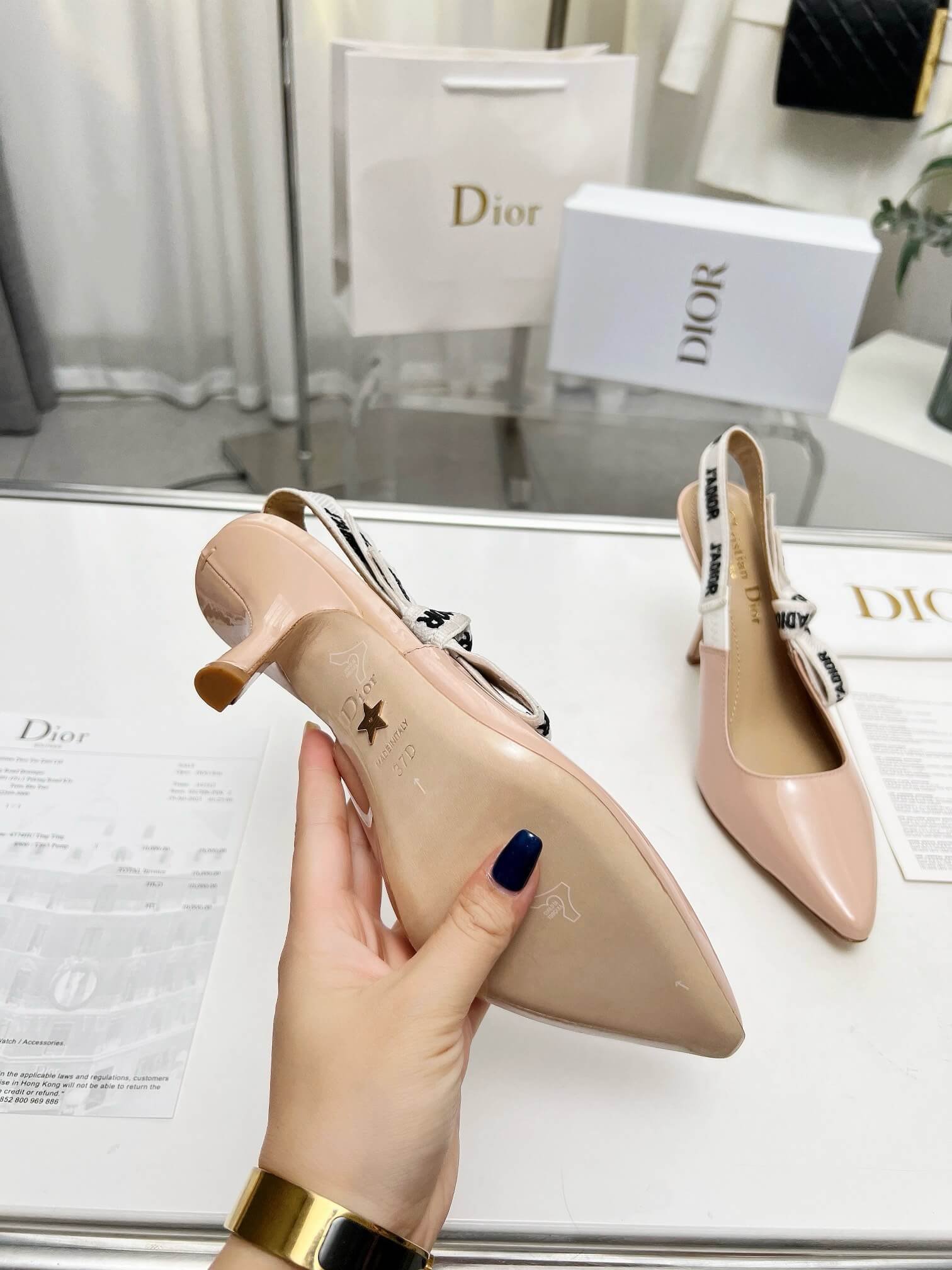 J Adior Slingback Pump
