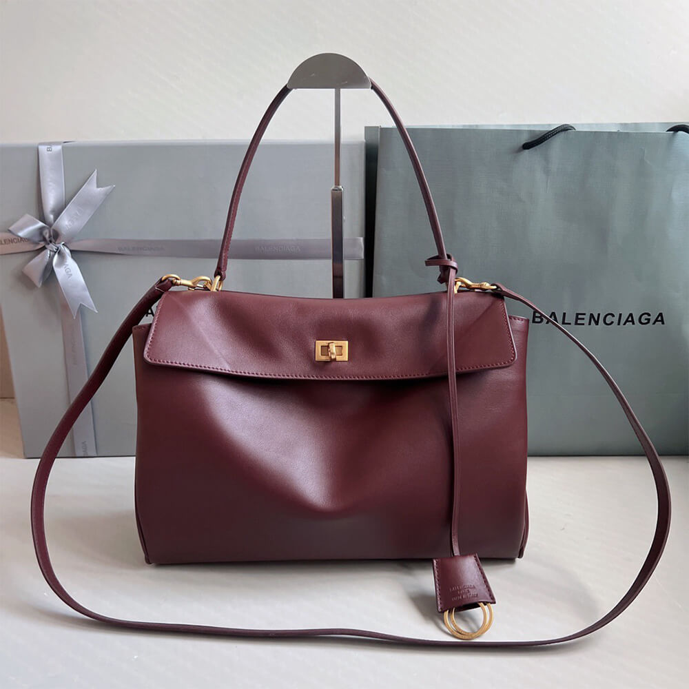 Balenciaga Women s Rodeo Handbag Medium(HIGH-END GRADE)