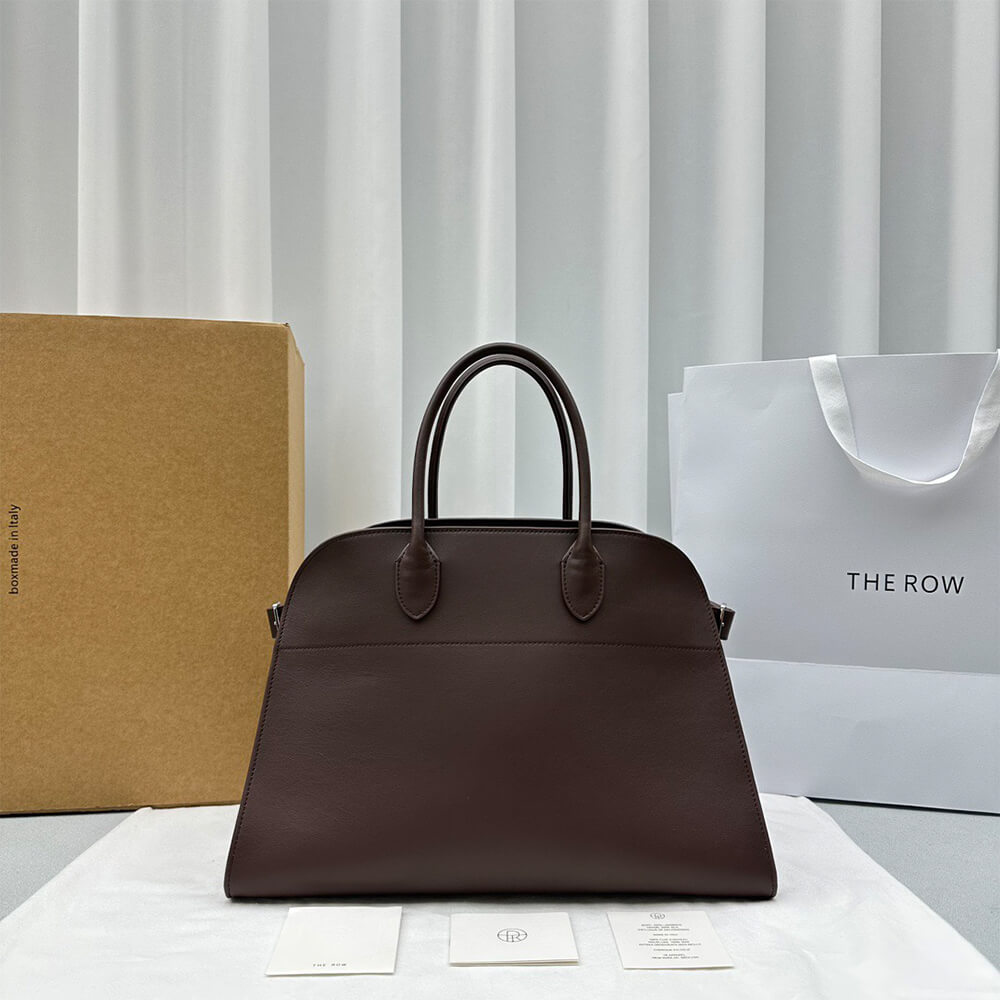 THE ROW Soft Margaux 15 leather bag(High-end Grade)