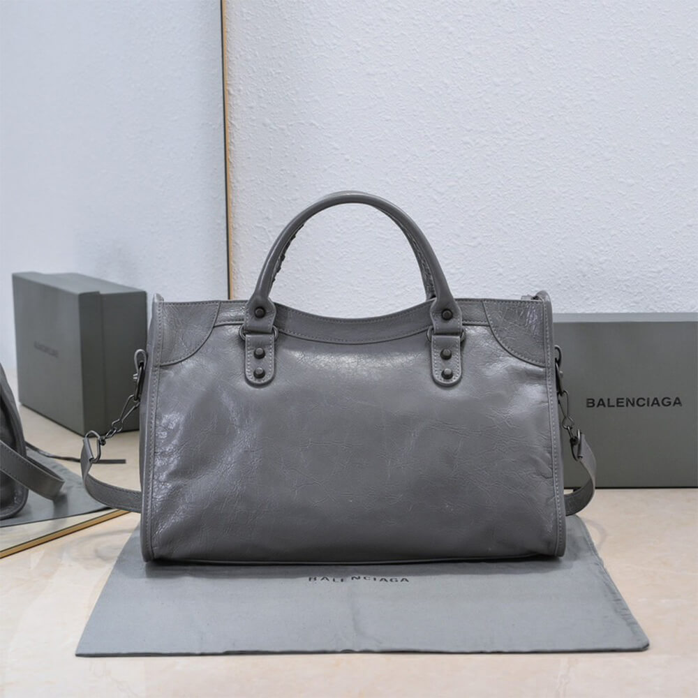 Balenciaga Women s Le City Bag Medium(HIGH-END GRADE)