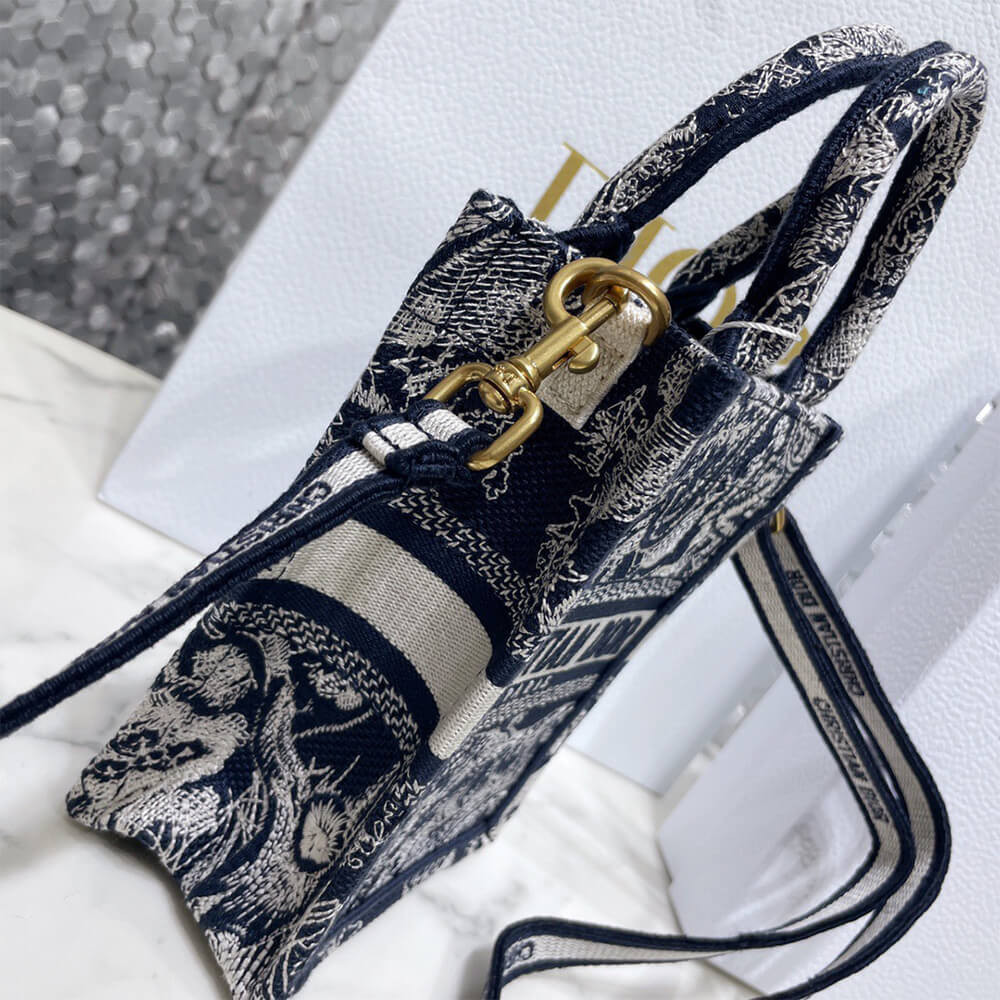 MINI DIOR BOOK TOTE PHONE BAG