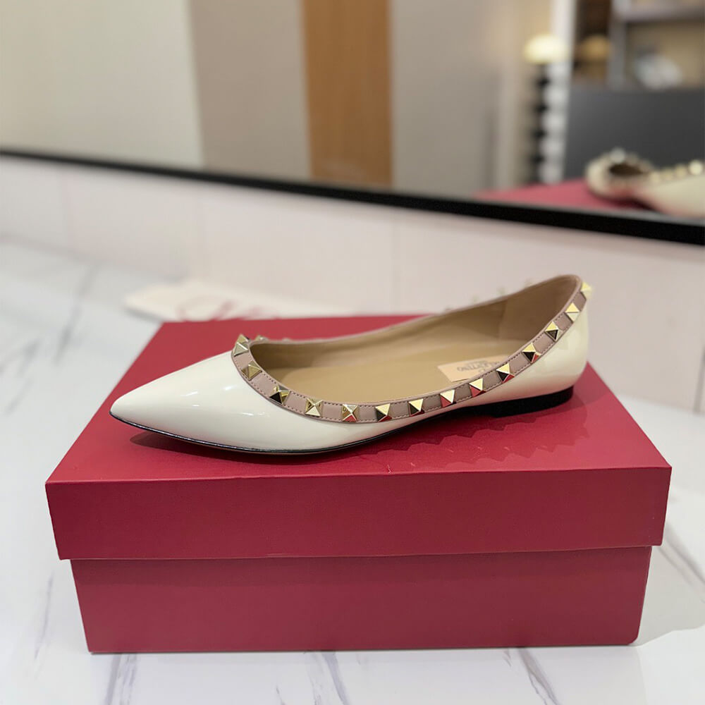 VALENTINO ROCKSTUD BALLET FLAT