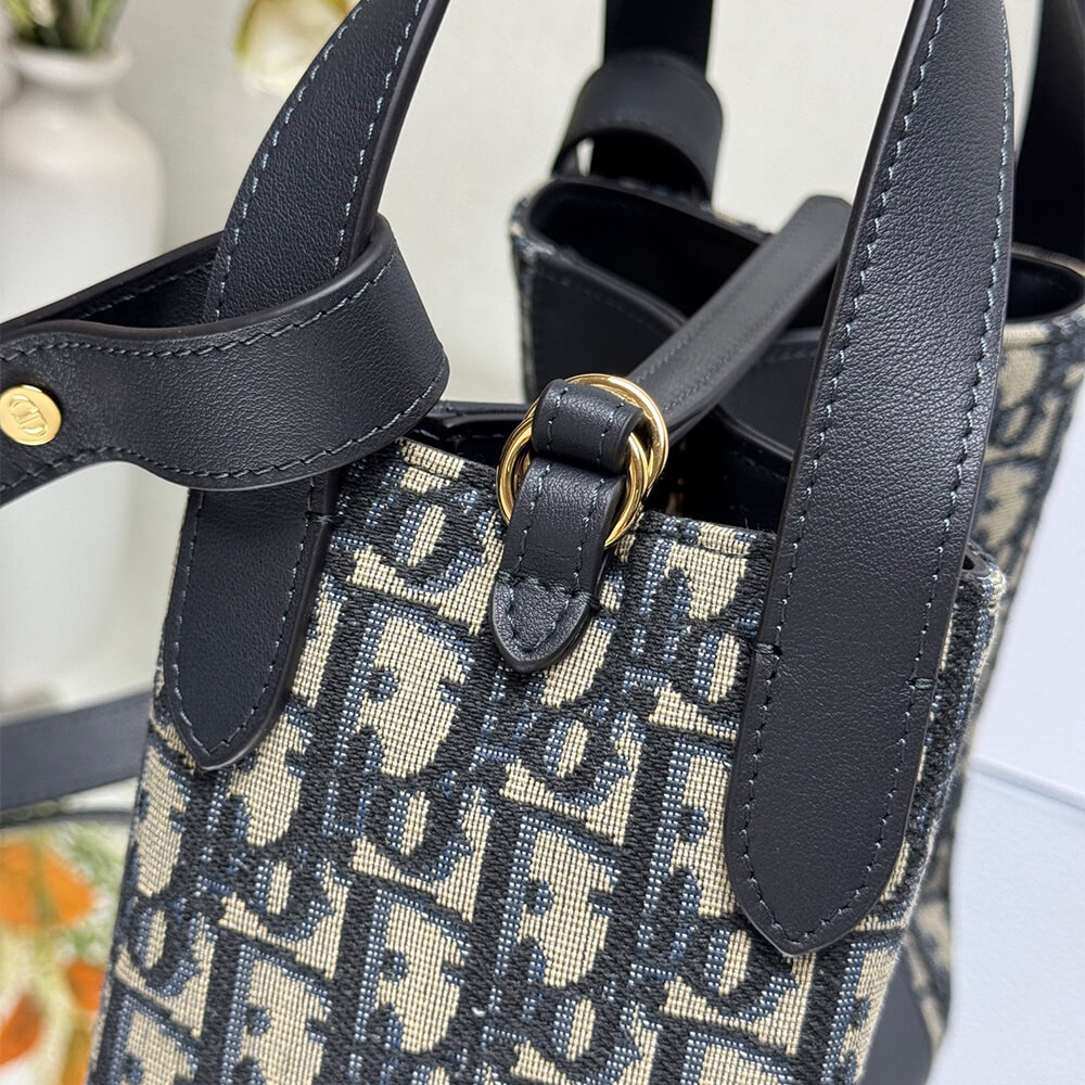 Dior Small Signature Bucket Bag