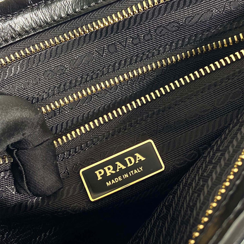 Prada Extra large leather handbag(high-end grade)