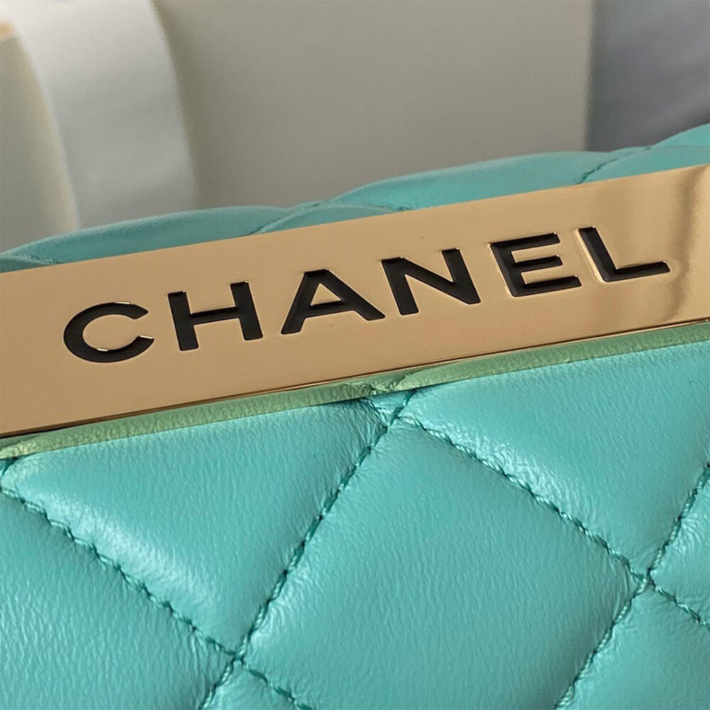 CHANEL Mini Flap Bag with Top Handle(HIGH-END GRADE)