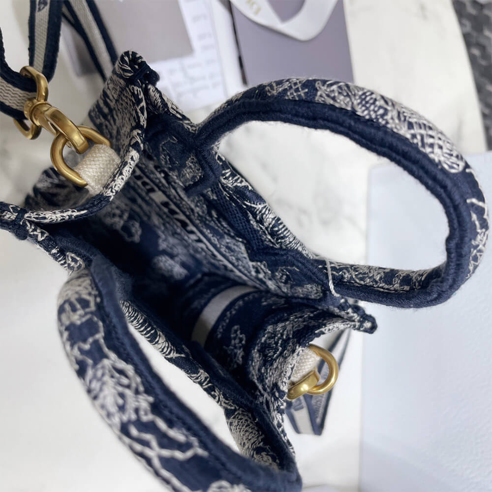 MINI DIOR BOOK TOTE PHONE BAG