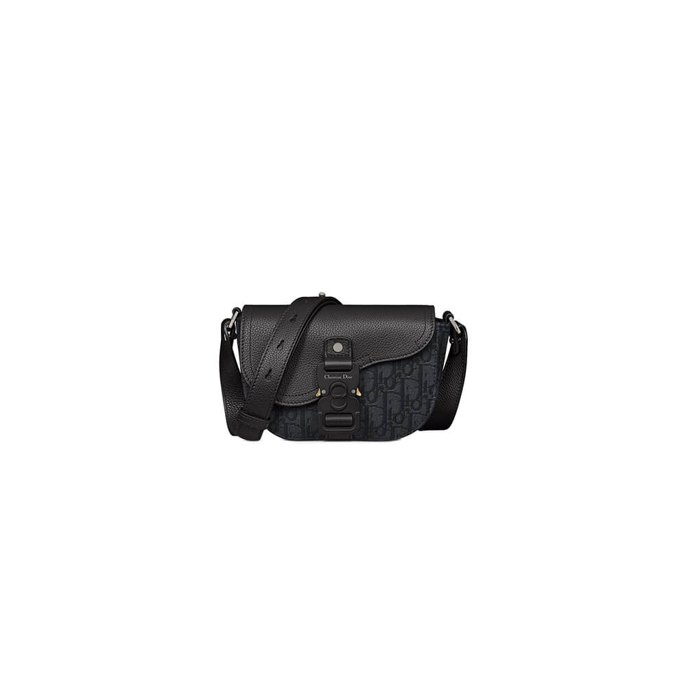 Dior Mini Saddle Messenger Bag with Flap