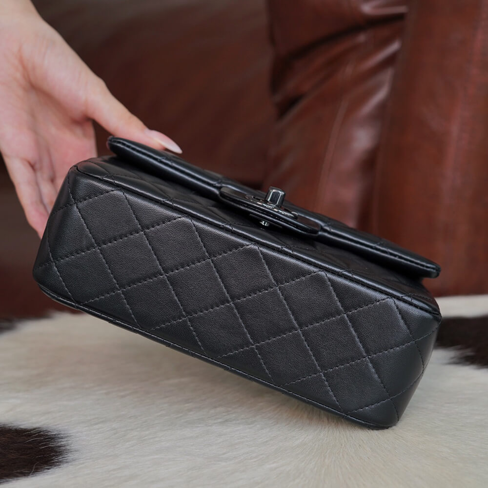 Chanel Mini Flap with Top Handle(HIGH-END GRADE)
