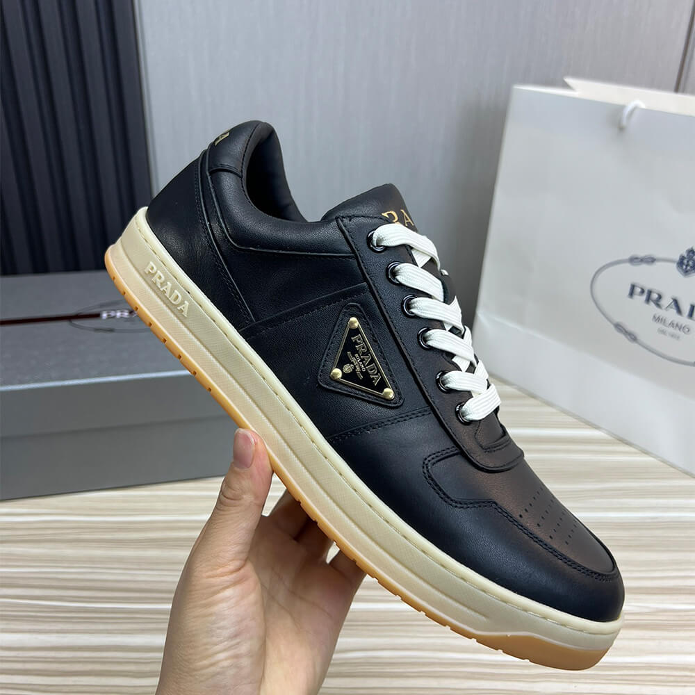 Prada Downtown nappa leather sneakers